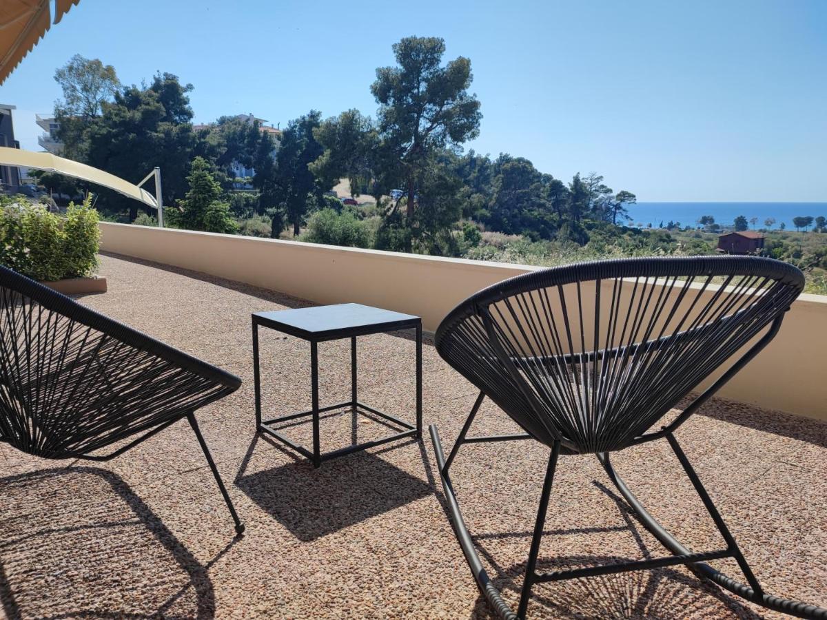 Theasis 4 Luxury Studio With Sea View Neos Marmaras Ngoại thất bức ảnh